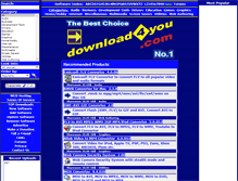 Tablet Screenshot of download4you.com